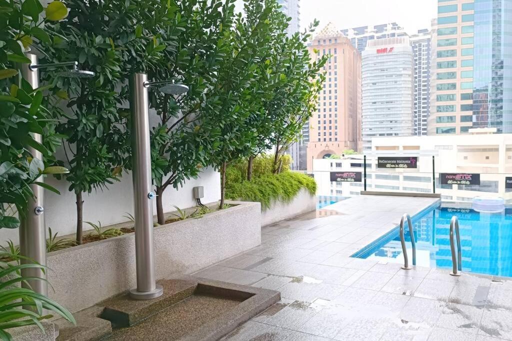 A05 Bukit Ceylon Kl Tower View Balcony Apartment Kuala Lumpur Eksteriør billede
